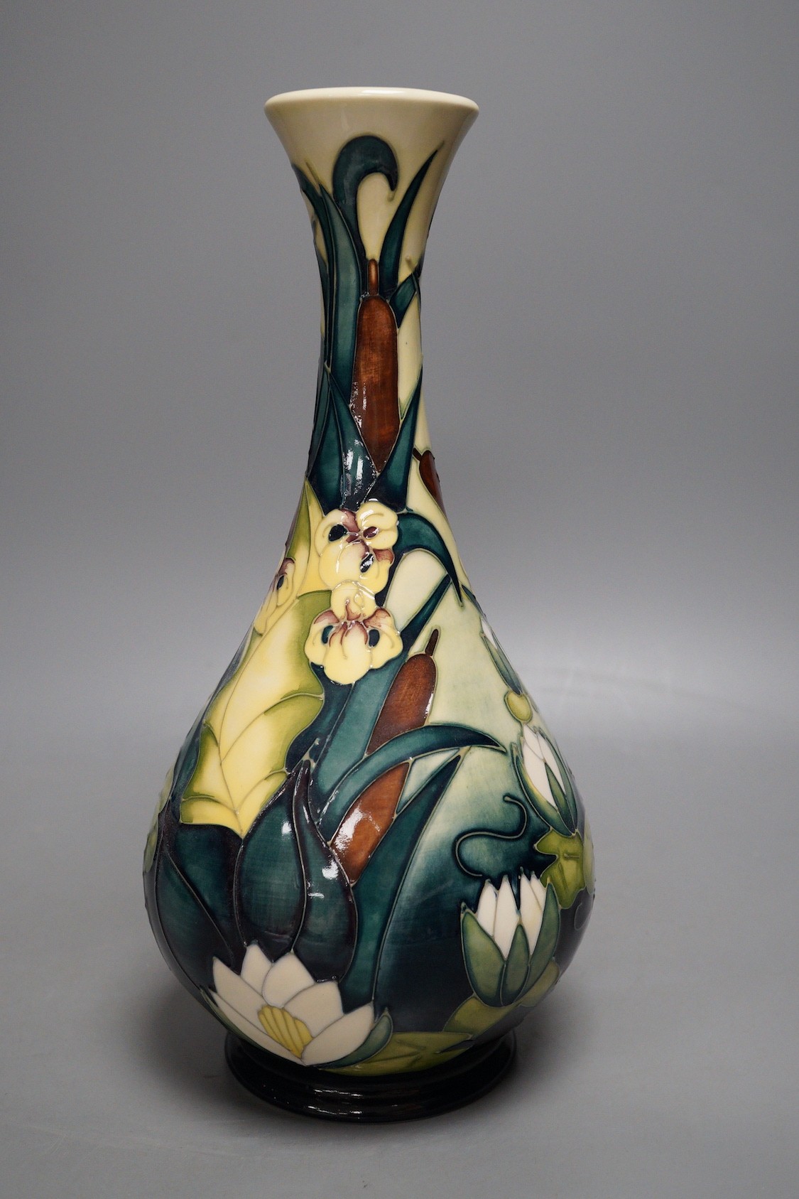 A Moorcroft pottery vase, decorated with the 